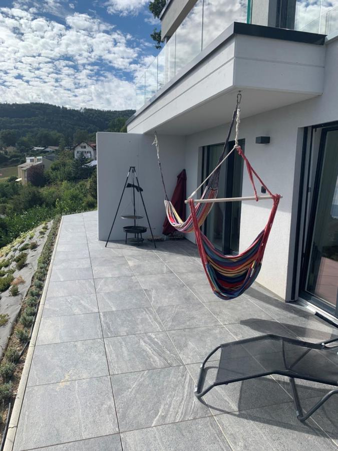 Appartement Moderne Avec Vue Panoramique A Jongny Proche De Montreux Exterior foto