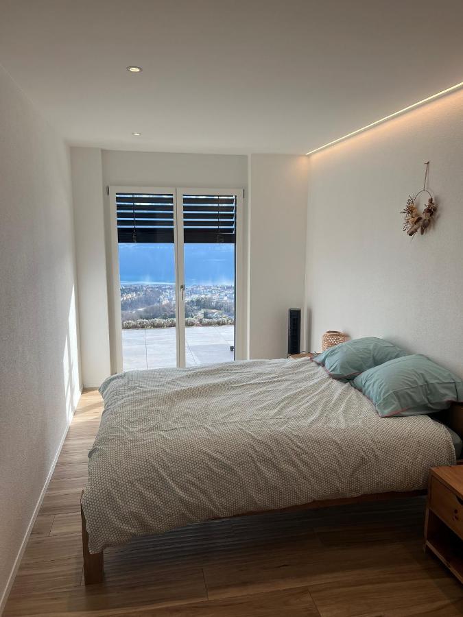 Appartement Moderne Avec Vue Panoramique A Jongny Proche De Montreux Exterior foto